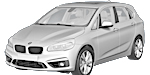 BMW F45 U0876 Fault Code